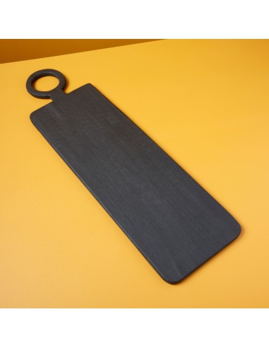 Planche rectangulaire en bois de manguier noir online