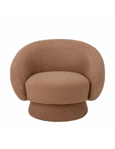 Fauteuil rond camel blooming L93xH74xW82 cm Paris Déstockage Promo