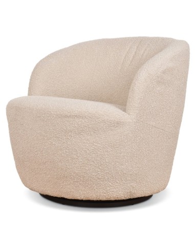 Fauteuil pivotant sable soldes