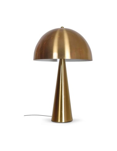 Lampe champignon doré D30 H45 cm En savoir plus