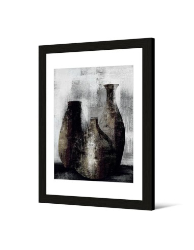 Cadre poteries noires 40x50 cm Comparez plus de prix