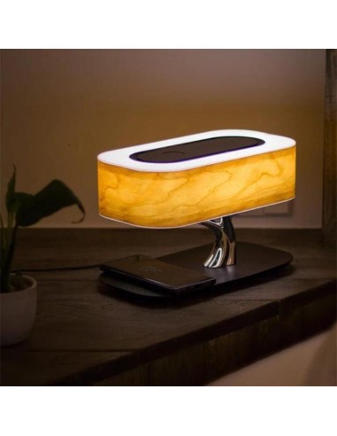 Lampe de chevet avec chargeur sans fil Merla Le MVP de beaucoup